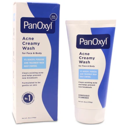 PanOxyl 170g Acne Creamy Wash 4% Benzoyl Peroxide