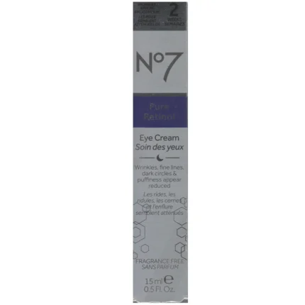 Boots No. 7 15mL Pure Retinol Eye Cream