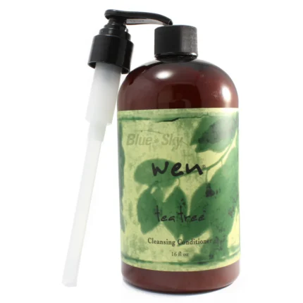 WEN® Tea Tree Cleansing Conditioner helps treat your hair and scalp issues. This unique blend promotes healthy hair growth while reducing scalp sensitivity and dryness. Treat your scalp while you cleanse your hair with Tea Tree Cleansing Conditioner. Benefits: Helps alleviate dryness, itchiness and scalp irritation. Suggested Use: Designed to be used as often as needed. Replaces your traditional shampoo and conditioner. Important Note: This is the authentic, original Wen by Chaz Dean version and not the modified Guthy-Renker version available on infomercials. The Guthy-Renker version has a different shape bottle and label and also has a slightly different formulation and consistency.
